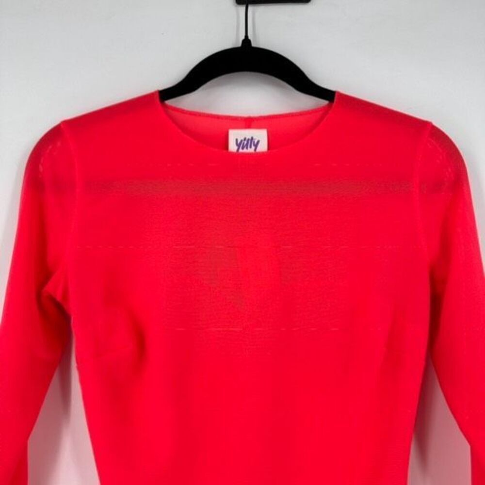 NWT‎ Fabletics x Yitty Mesh Me Smoothing LS Sheer… - image 7